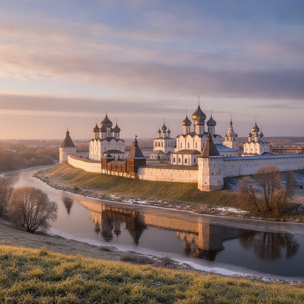 Кремль в лучах солнца