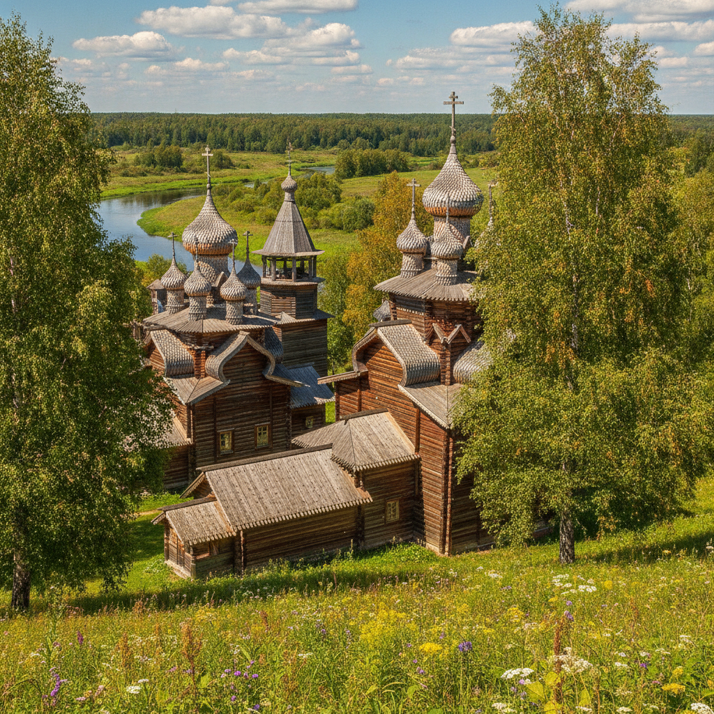 Деревянные церкви Суздаля