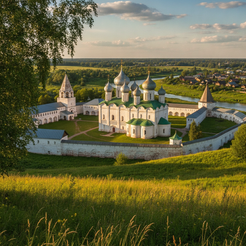 Спасо-Евфимиев монастырь в лучах солнца