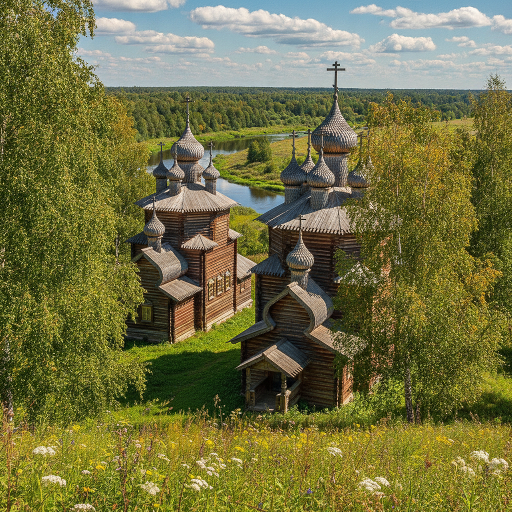 Деревянные церкви Суздаля