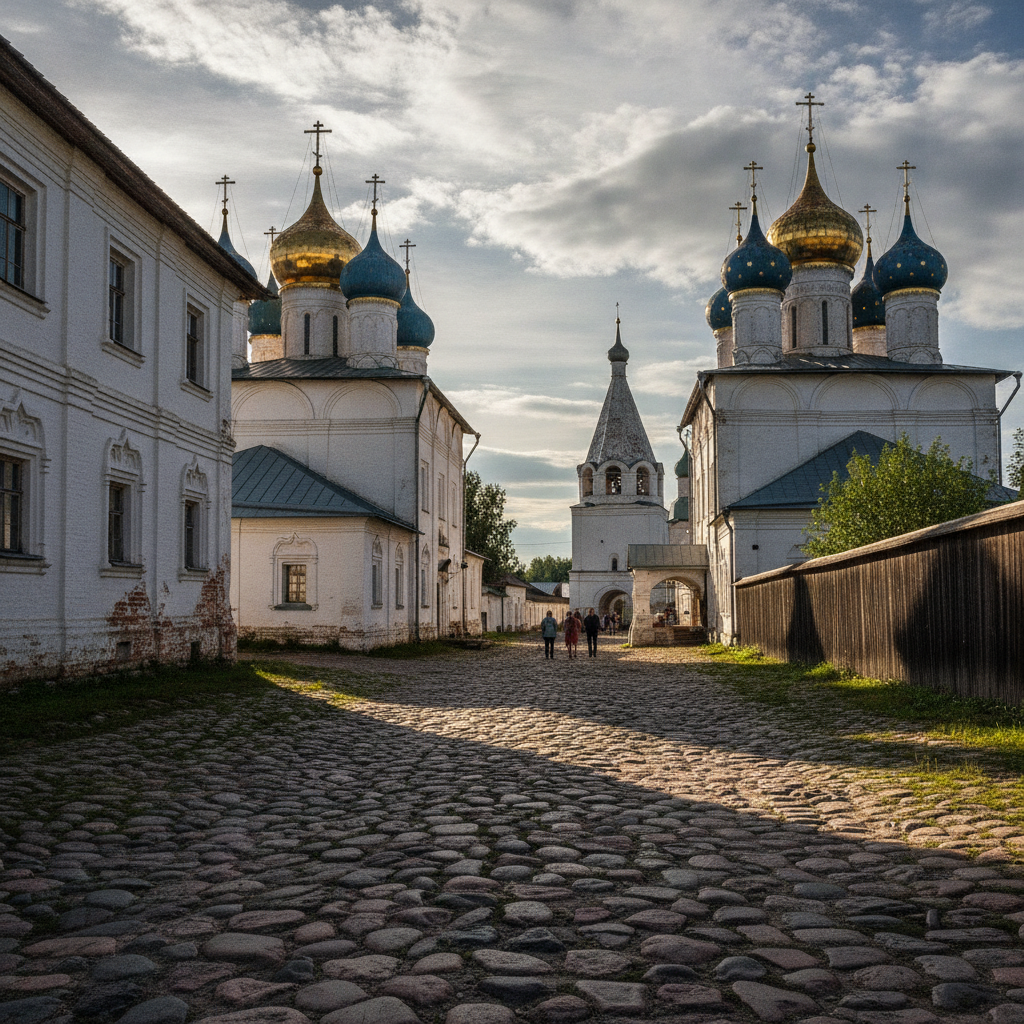 Старинные улицы Суздаля