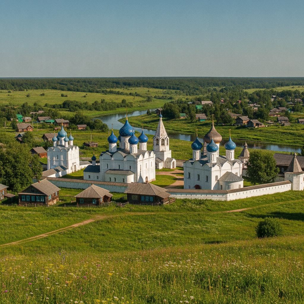 Историческая архитектура Суздаля