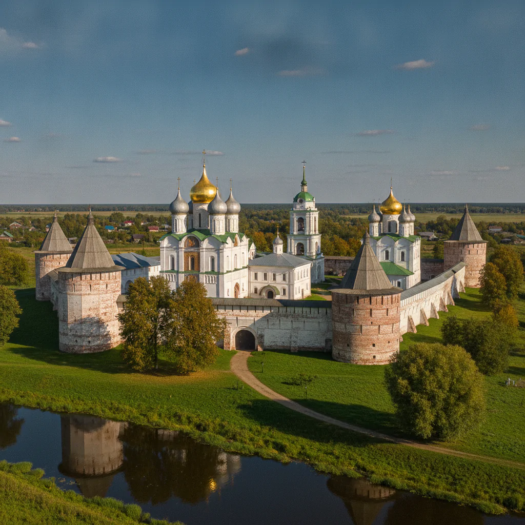 Спасо-Евфимиевский монастырь в лучах солнца