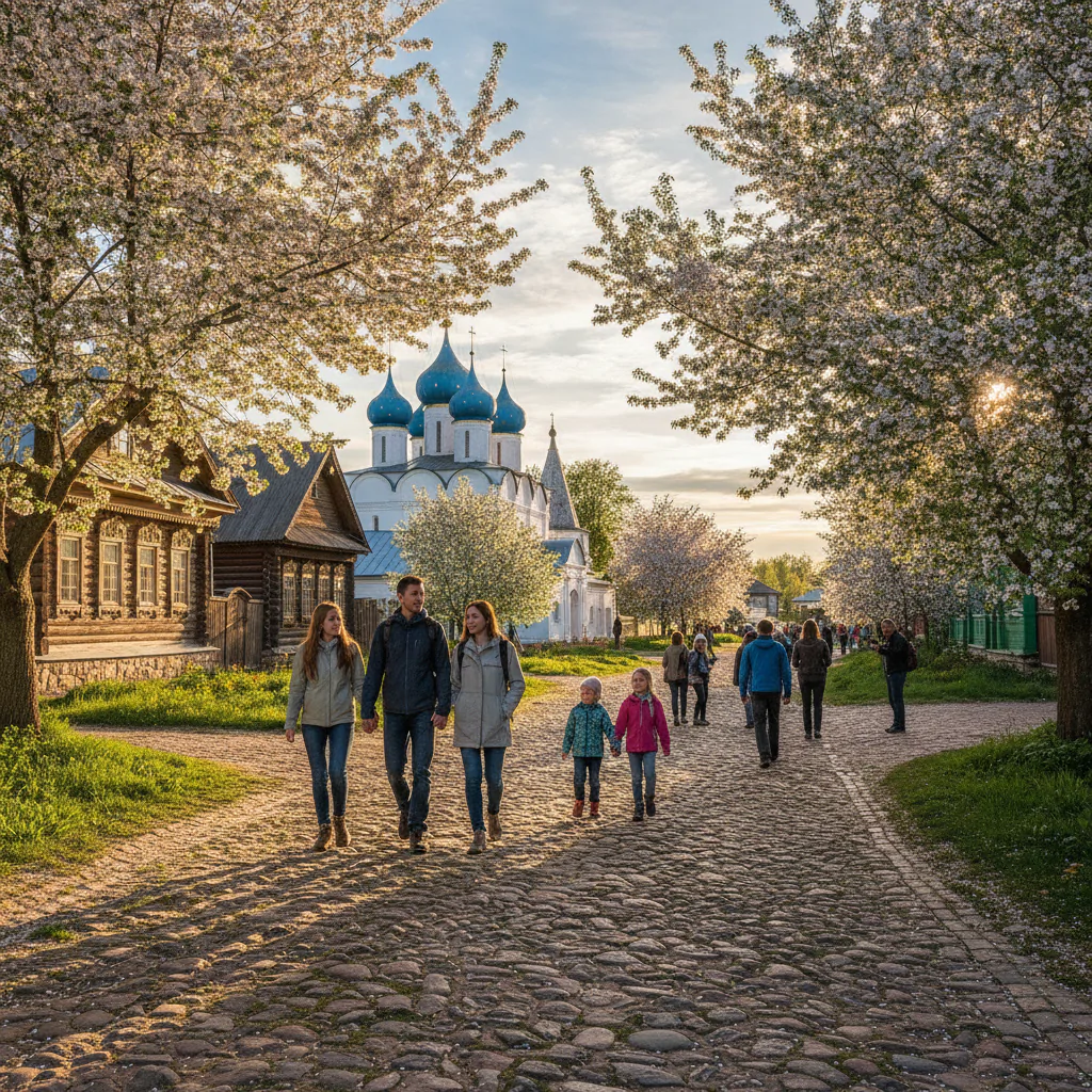 Прогулка по мощеным улицам