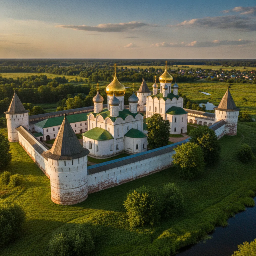 Спасо-Евфимиев монастырь в лучах солнца